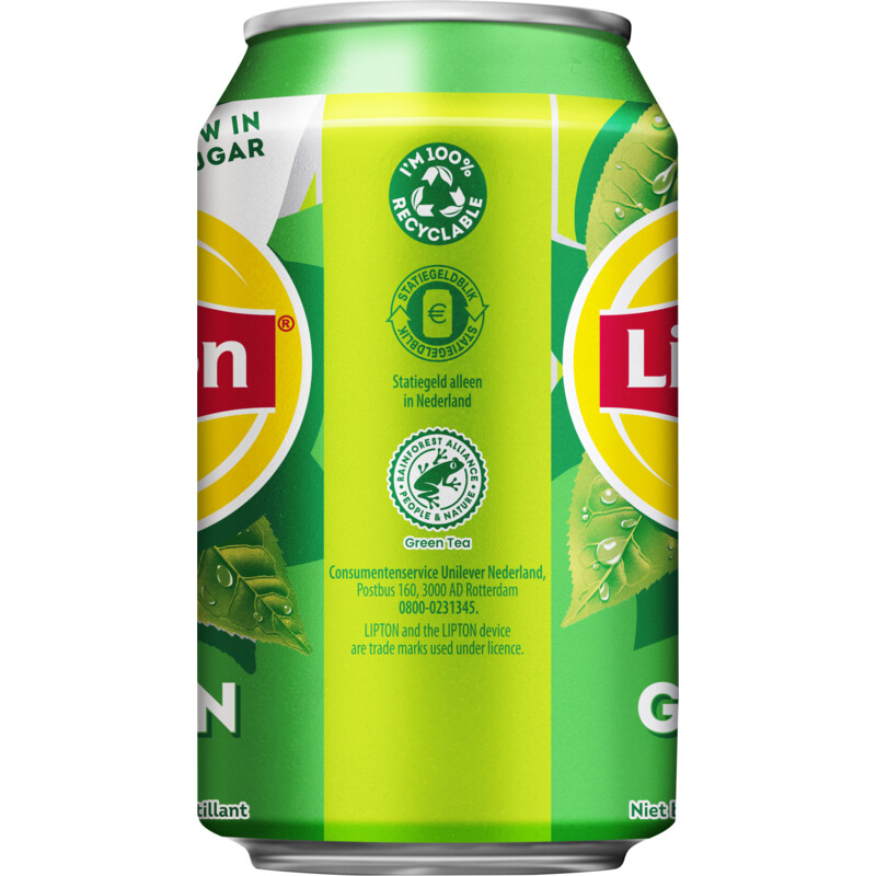 Een afbeelding van Lipton Ice tea green