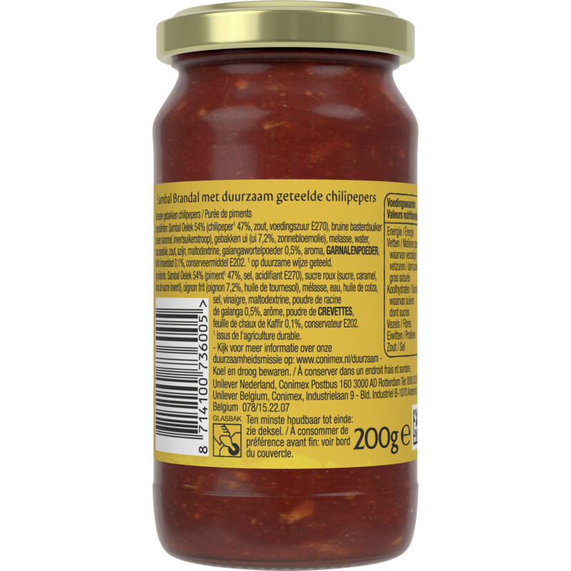 Een afbeelding van Conimex Sambal brandal