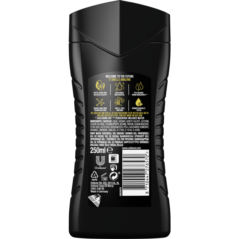 Een afbeelding van Axe Dark temptation showergel