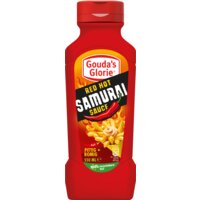 Een afbeelding van Gouda's Glorie Red hot samurai sauce