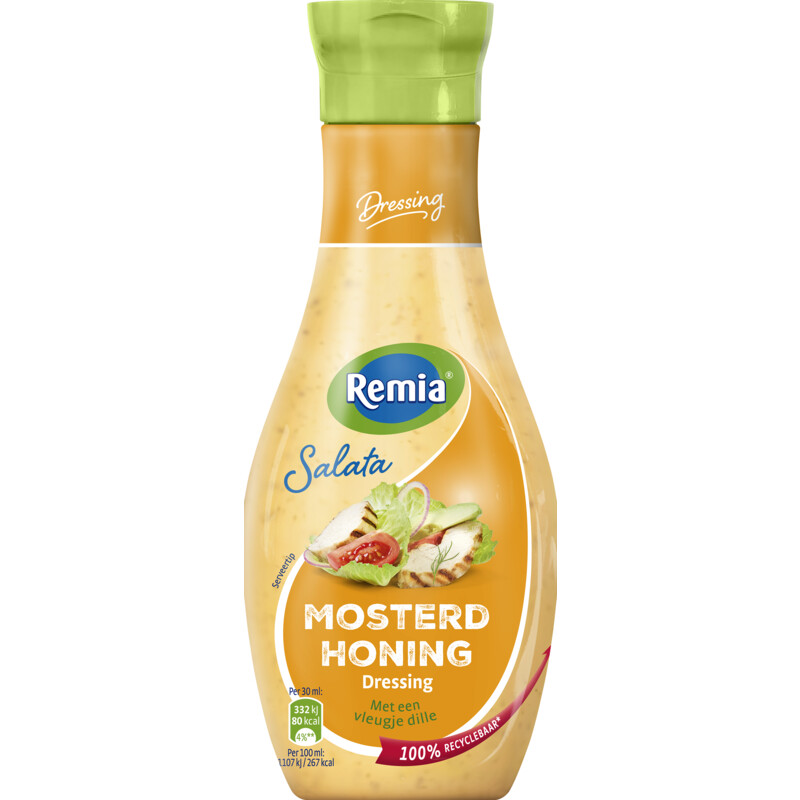 Een afbeelding van Remia Salata mosterd honing dressing
