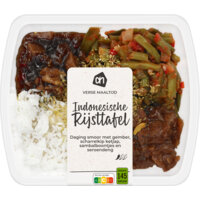 Afbeelding van Verse maaltijd Indonesische rijsttafel