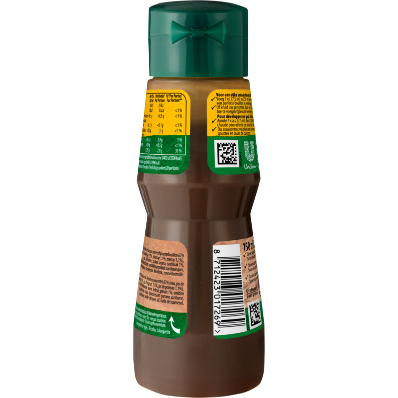 Een afbeelding van Knorr Vloeibare bouillon groenten bel