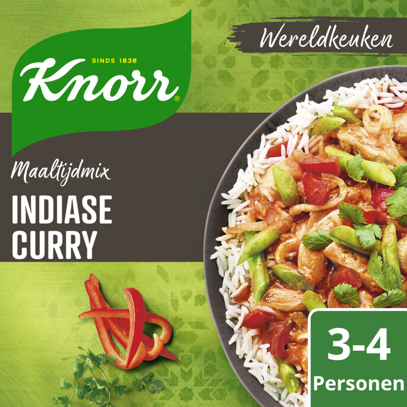 Een afbeelding van Knorr Maaltijdmix Indiase curry