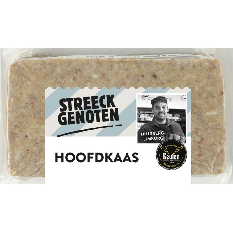 Een afbeelding van Streeckgenoten Hoofdkaasje stukje