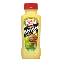 Gouda's Glorie Sweet onion sauce