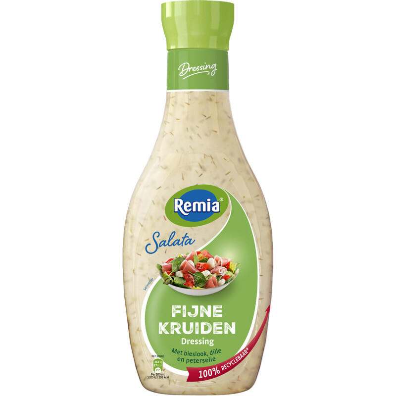 Een afbeelding van Remia Salata fijne kruiden dressing