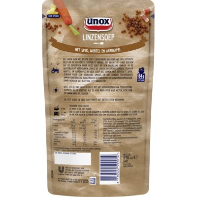 pdp-image-Unox Extra rijk gevulde linzensoep