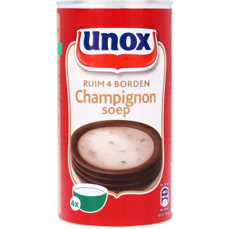 Een afbeelding van Unox Champignonsoep