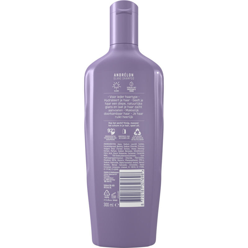 Een afbeelding van Andrélon Shampoo glans