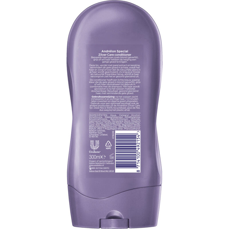 Een afbeelding van Andrélon Conditioner zilver care