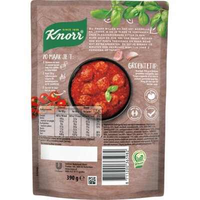 pdp-image-Knorr Vega Balletjes in Tomatensaus 390G