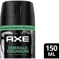 Een afbeelding van Axe Green geranium deodorant bodyspray