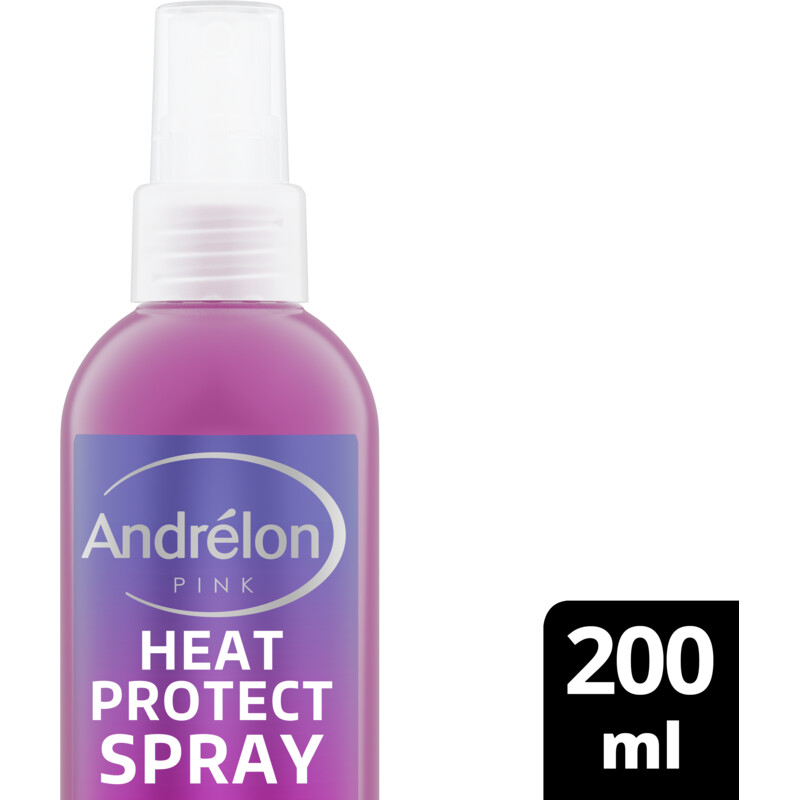 Een afbeelding van Andrélon Heat protect spray pink collection