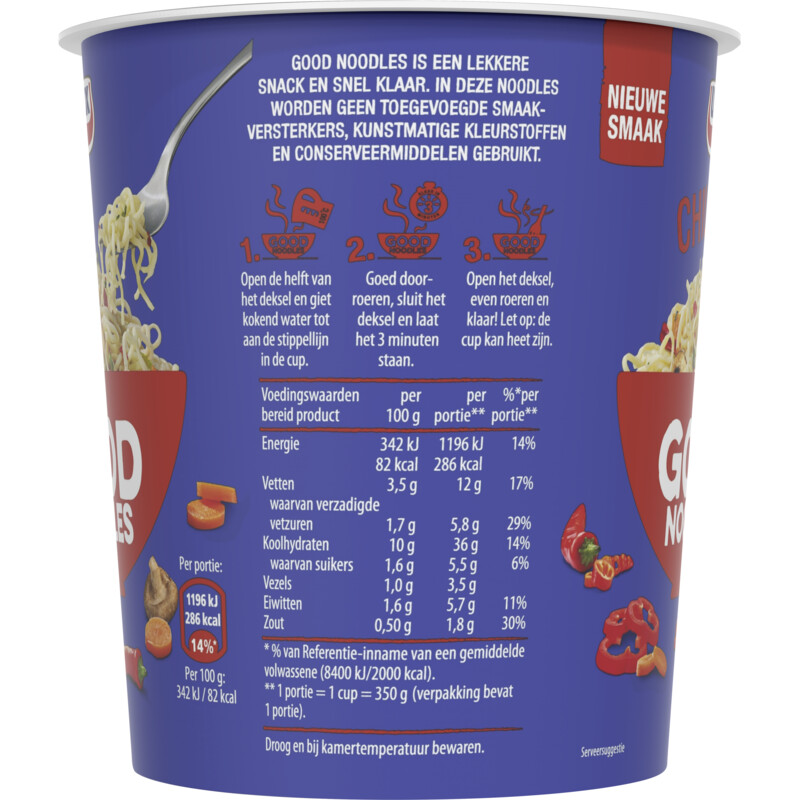 Een afbeelding van Unox Good Noodles Chili