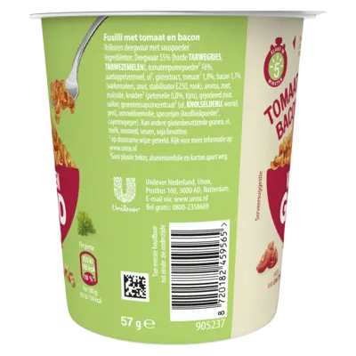 pdp-image-Unox Volkoren goodpasta tomaat bacon