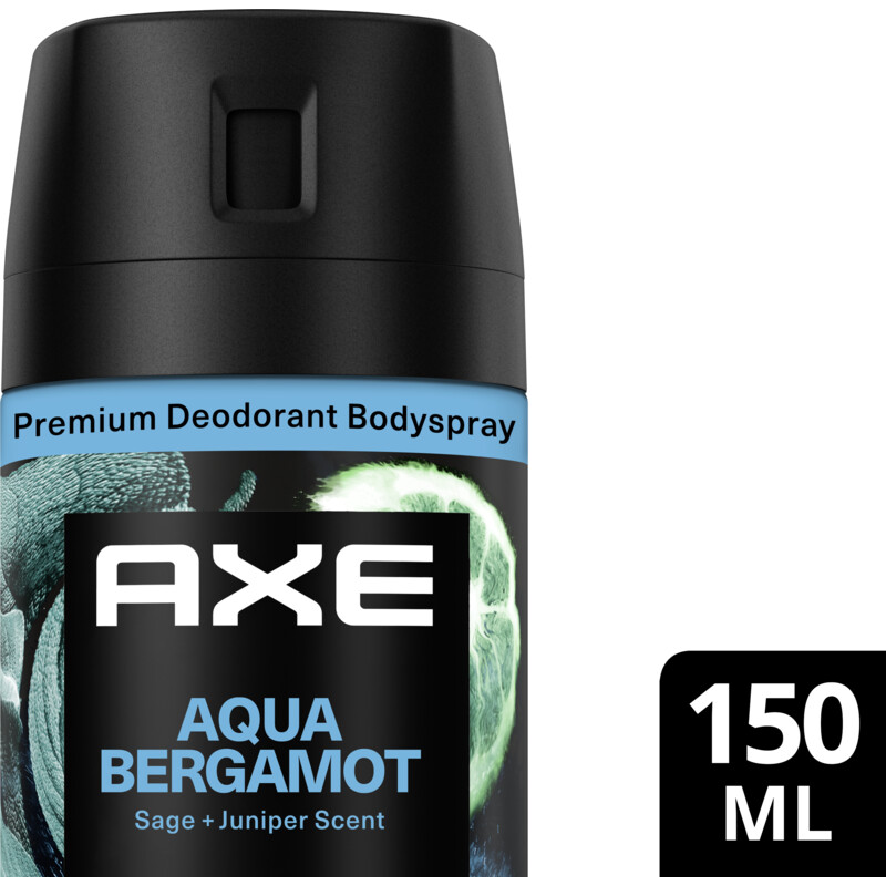 Een afbeelding van Axe Aqua bergamot deodorant bodyspray