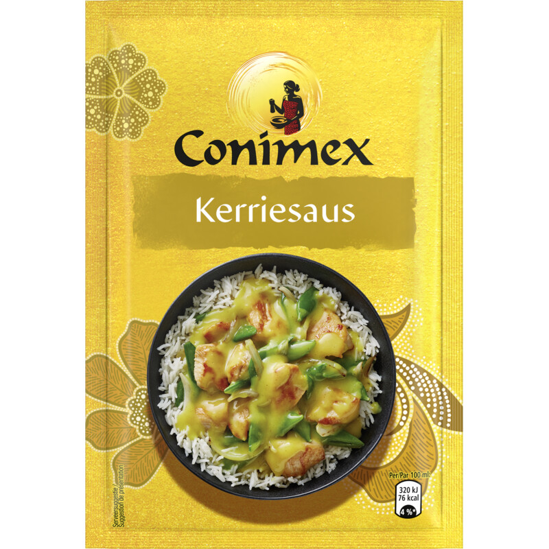 Een afbeelding van Conimex Kerriesaus