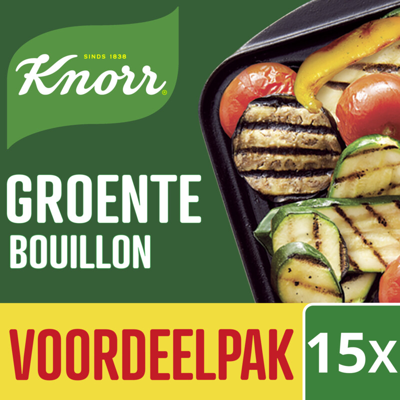 Een afbeelding van Knorr Groente bouillonblokjes voordeelpak