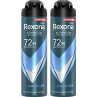 Een afbeelding van Rexona Deodorant spray 72h dry cobalt 2-pack