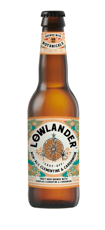 Non-alc clementine & cardamom