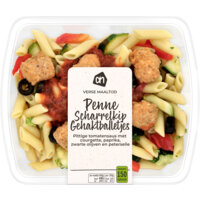Een afbeelding van AH Verse penne scharrelkip gehaktballetjes