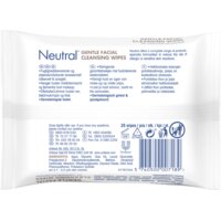 Een afbeelding van Neutral Parfumvrij make-up remover wipes
