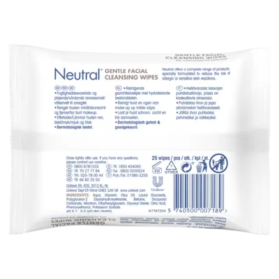 pdp-image-Neutral Parfumvrij make-up remover wipes