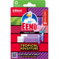 Afbeelding van WC-Eend Fresh discs tropical Adventure navulling