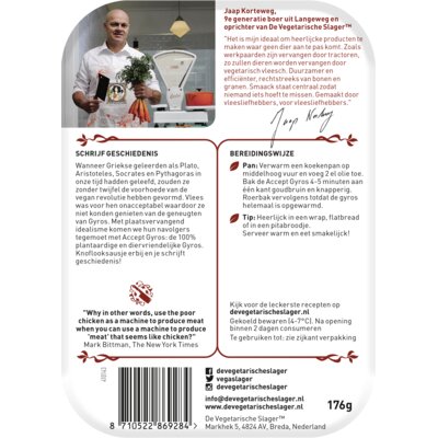 pdp-image-Vegetarische Slager Vegan accept gyros