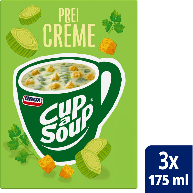 Een afbeelding van Unox Cup-a-soup prei créme