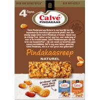 Een afbeelding van Calvé Pindakaasreep naturel