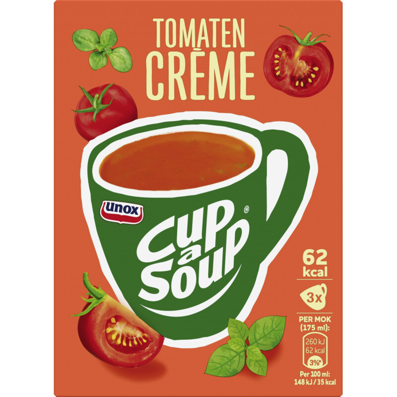 Een afbeelding van Unox Cup-a-soup tomaten créme