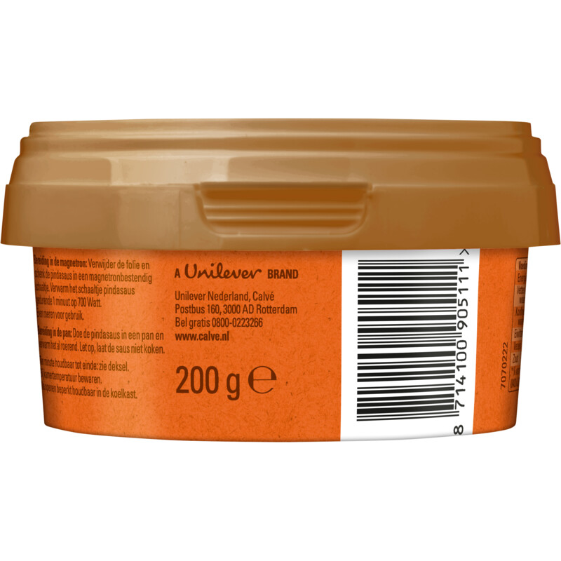 Een afbeelding van Calvé Pindasaus mild kant en klaar