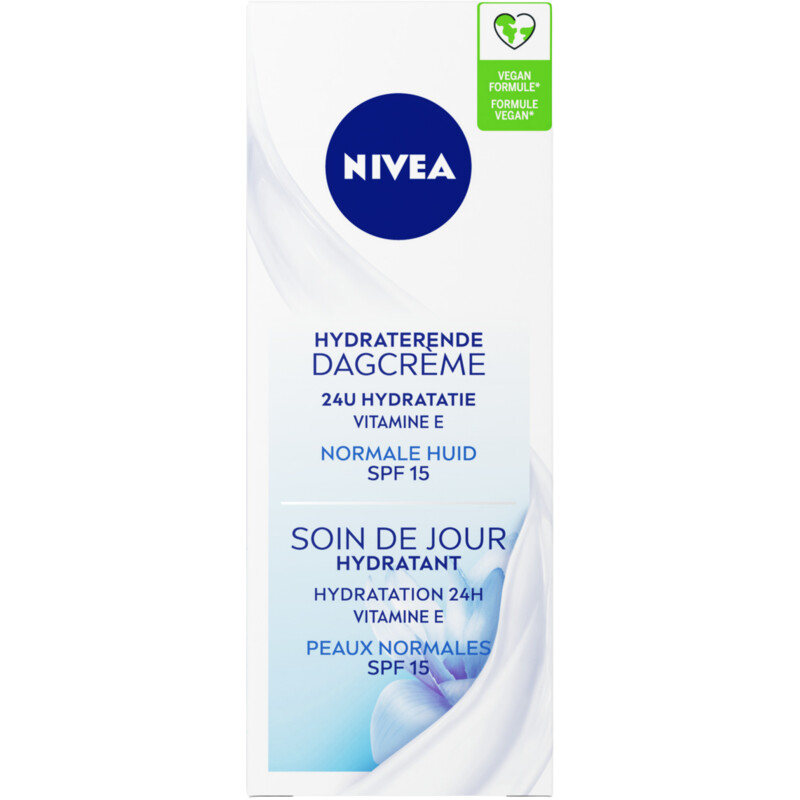 Een afbeelding van NIVEA Hydraterende dagcrème spf15 normale huid