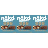 Nakd Salted caramel bars 3-pack