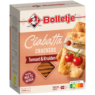 pdp-image-Bolletje Ciabatta crackers tomaat & kruiden