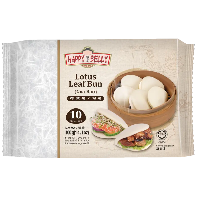 Happy belly Lotus leaf bun