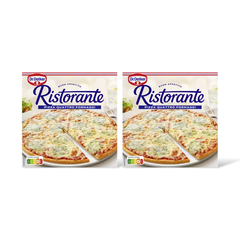 Dr. Oetker Ristorante pizza quattro formaggi 2-pack
