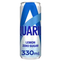Aquarius Daily hydration lemon zero sugar bel