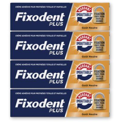 pdp-image-Fixodent Plus kleefpasta dual power 4-pack
