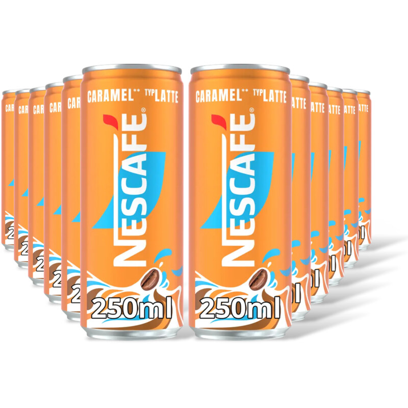 Nescafé Latte caramel 12-pack