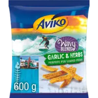 Aviko Wavy blends garlic & herbs