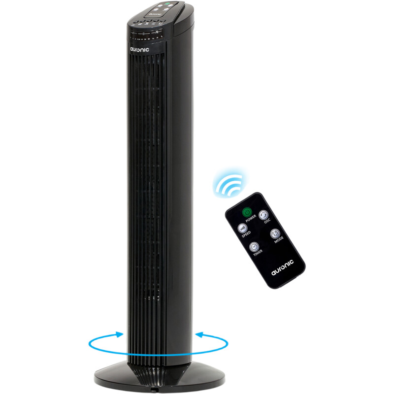 Auronic Fan tower 74 cm zwart