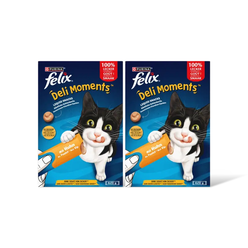 Felix Deli moments liquid snacks kip 2-pack