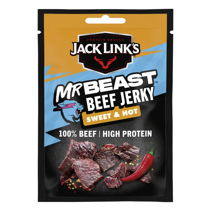 Mr Beast Beef Jerky Sweet & Hot