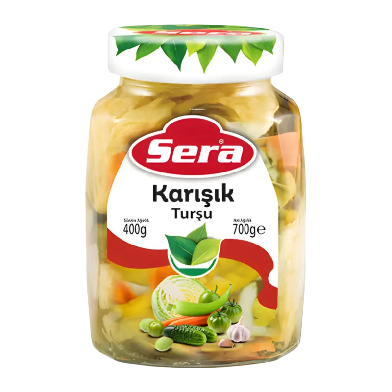 Sera Karisik Tursu (gemengde groente in zuur)