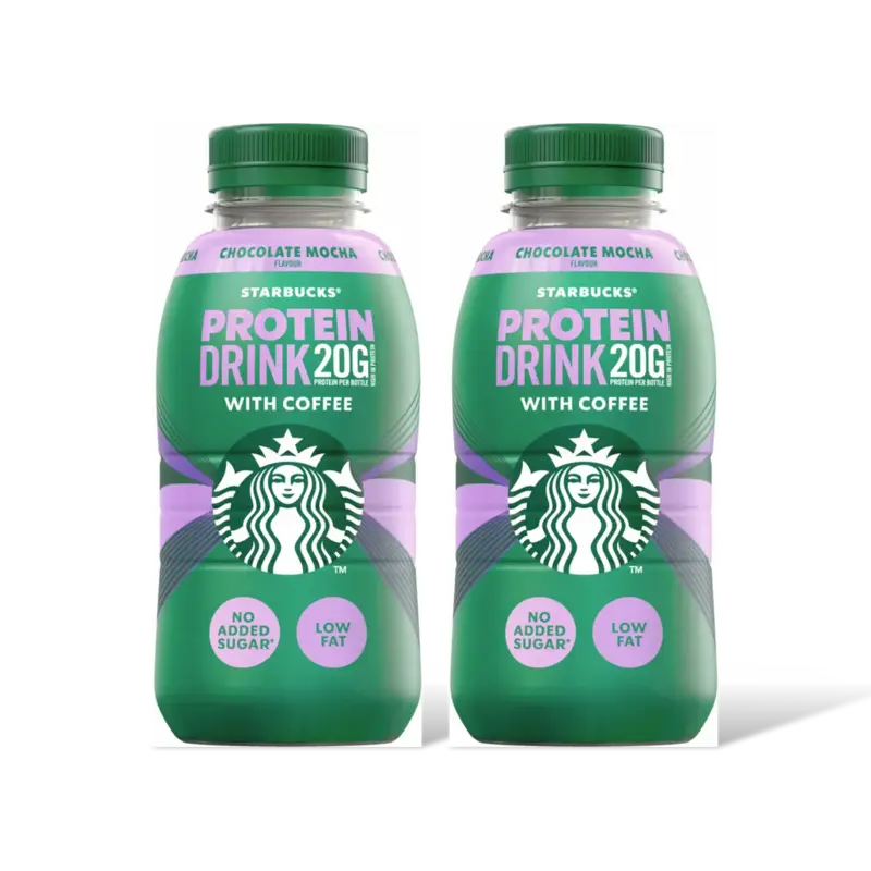 Protein chocolate mocha coffee 2-pack