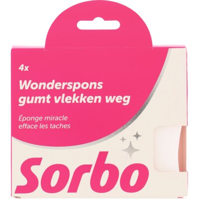 pdp-image-Sorbo Wonderspons gumt vlekken weg 4st