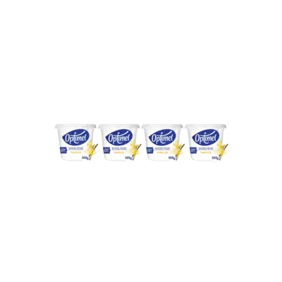 Optimel Magere kwark vanille 4-pack